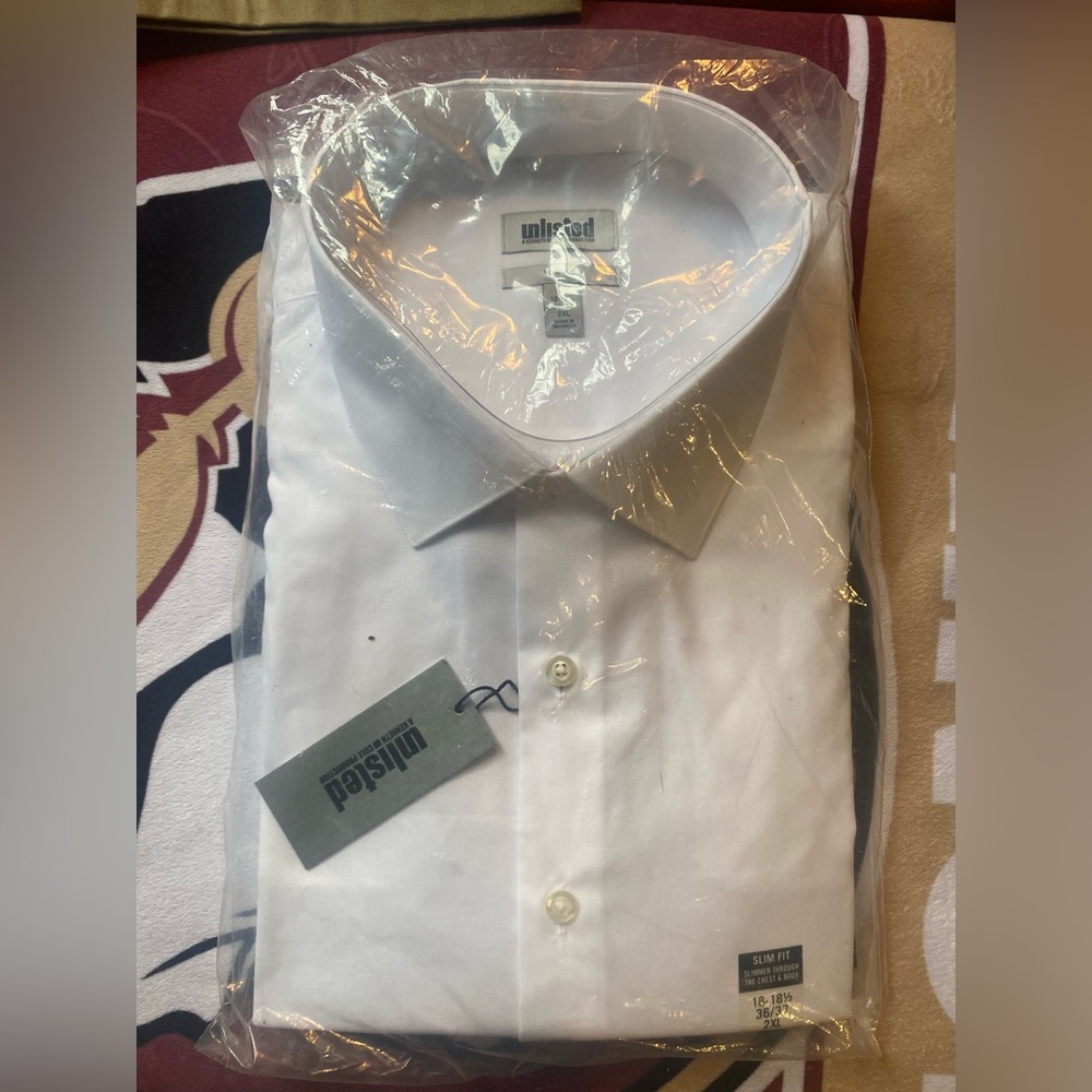 Kenneth Cole Unlisted White 2XL Shirt